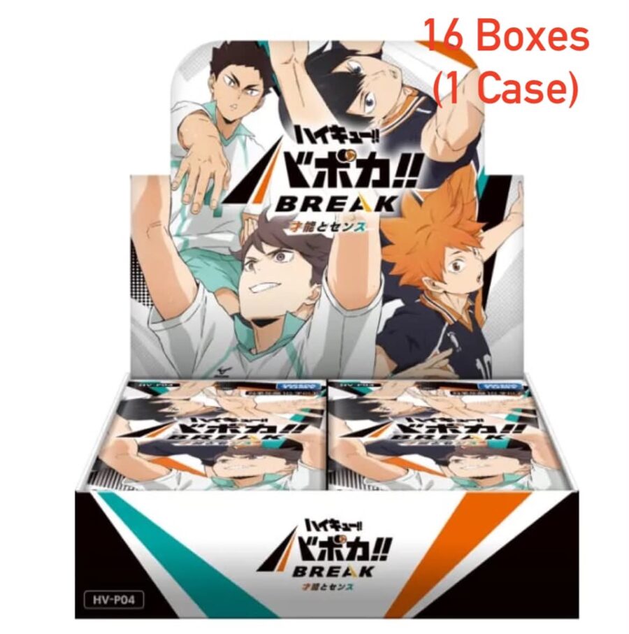 [Pre-order]HV-P04 Haikyu!! Babo-ka!! BREAK Booster Pack: (1 Case)Talent and Sense- NEW (2026/10/24)