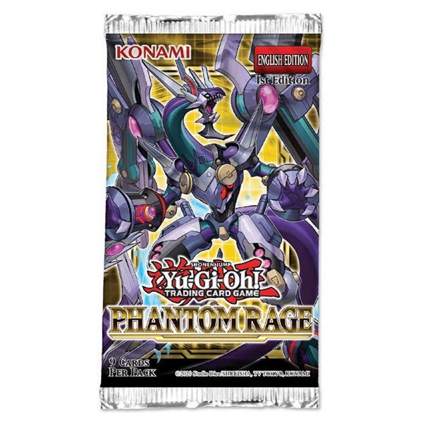 Yu-Gi-Oh! TCG Phantom Rage Booster Pack 1st Edition