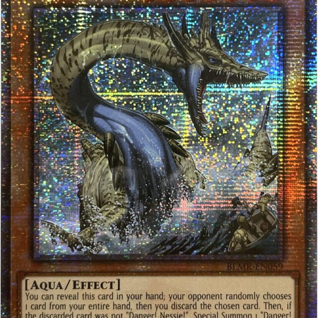 Danger! Nessie! [BLMR-EN059] Quarter Century Secret Rare