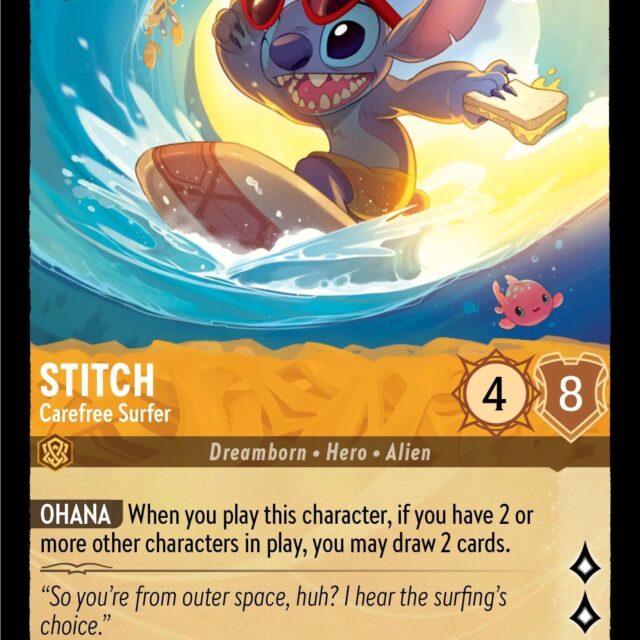 Stitch - Carefree Surfer (21/204) (1)