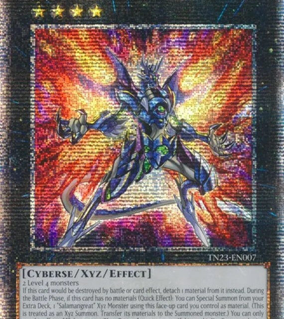 Salamangreat Blaze Dragon [TN23-EN007] Quarter Century Secret Rare