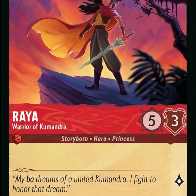 Raya - Warrior of Kumandra (124/204) [Rise of the Floodborn]