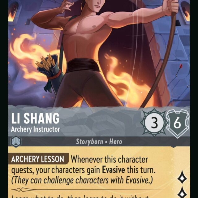 Li Shang - Archery Instructor (187/204) [Rise of the Floodborn]