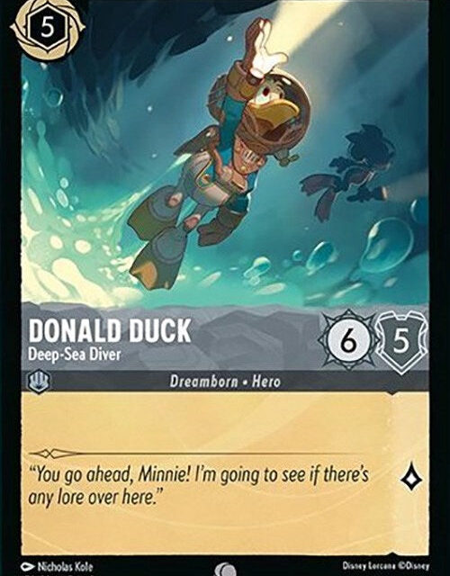 Donald Duck - Deep-Sea Diver (178/204) [Rise of the Floodborn]