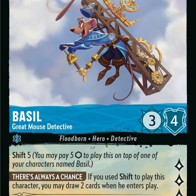 Basil - Great Mouse Detective (138/204) [Rise of the Floodborn]