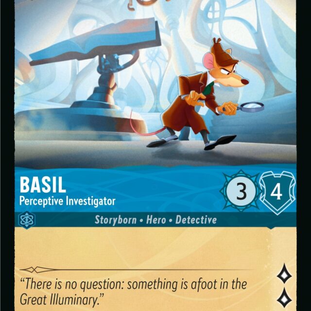 Basil - Perceptive Investigator (140/204) [Rise of the Floodborn]