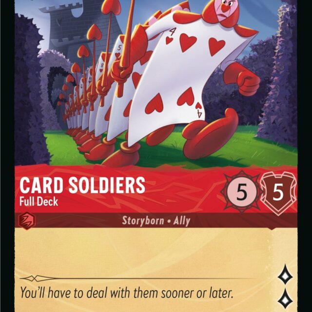 Card Soldiers - Full Deck (105/204) [Rise of the Floodborn]