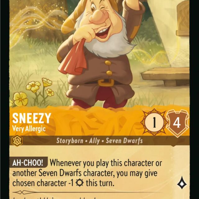 Sneezy - Very Allergic (22/204) [Rise of the Floodborn]