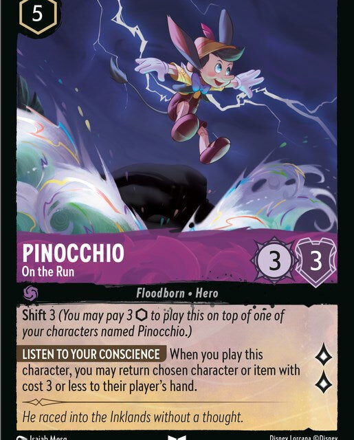 Pinocchio - On the Run (57/204) [Rise of the Floodborn]