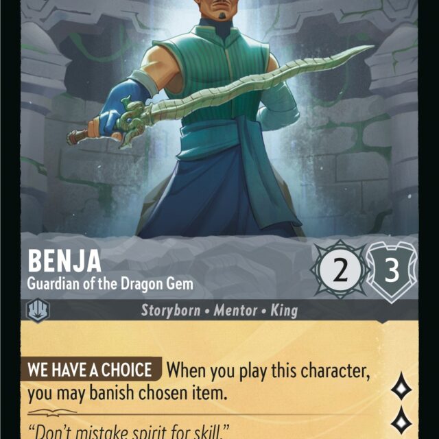 Benja - Guardian of the Dragon Gem (174/204) [Rise of the Floodborn]