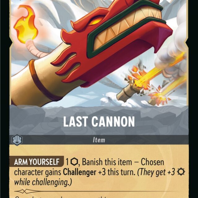 Last Cannon (202/204) [Rise of the Floodborn]