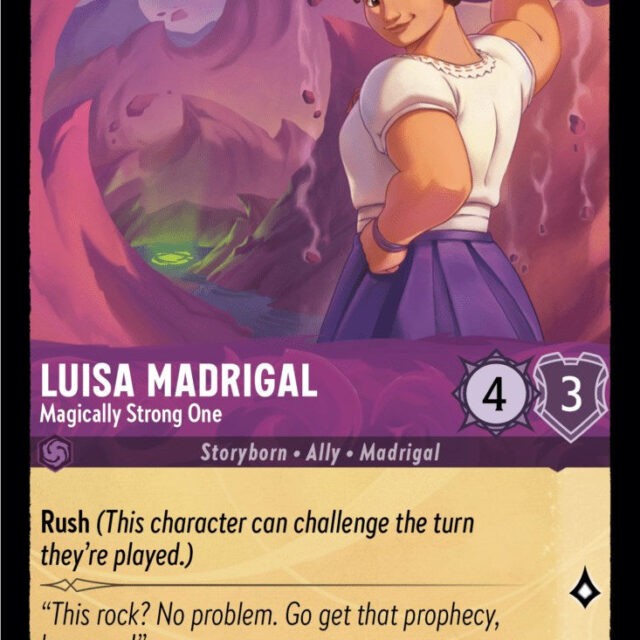 Luisa Madrigal - Magically Strong One (47/204) [Ursula's Return]