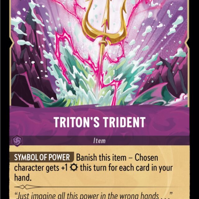 Triton's Trident (66/204) [Ursula's Return]