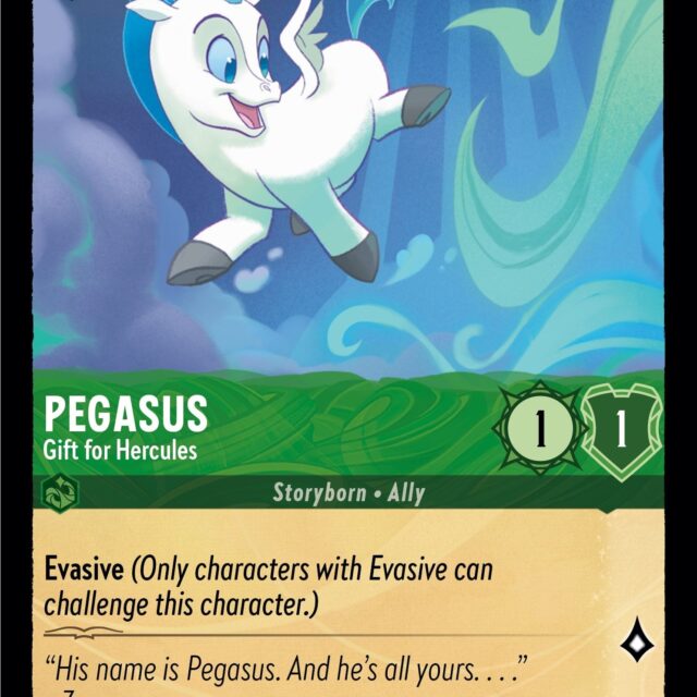 Pegasus - Gift for Hercules (84/204) [Ursula's Return]