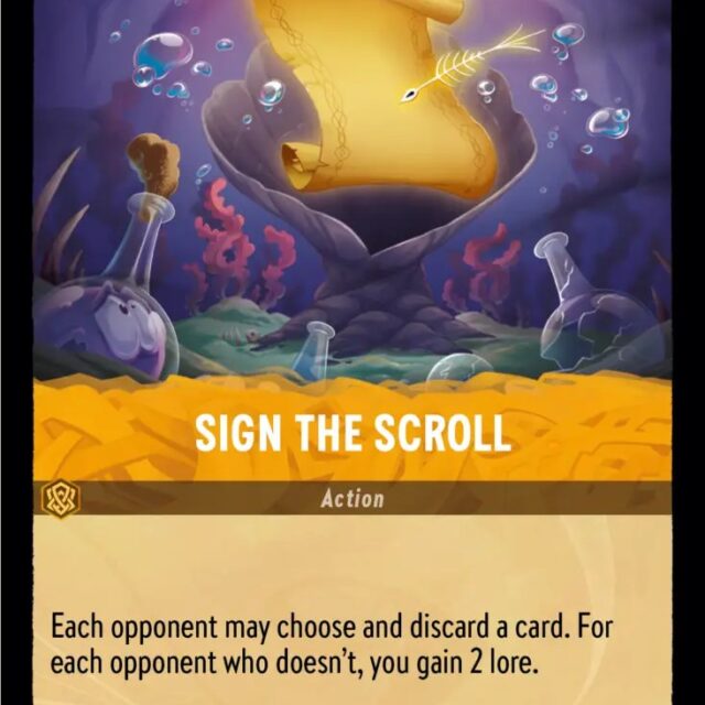Sign the Scroll (30/204) [Ursula's Return]