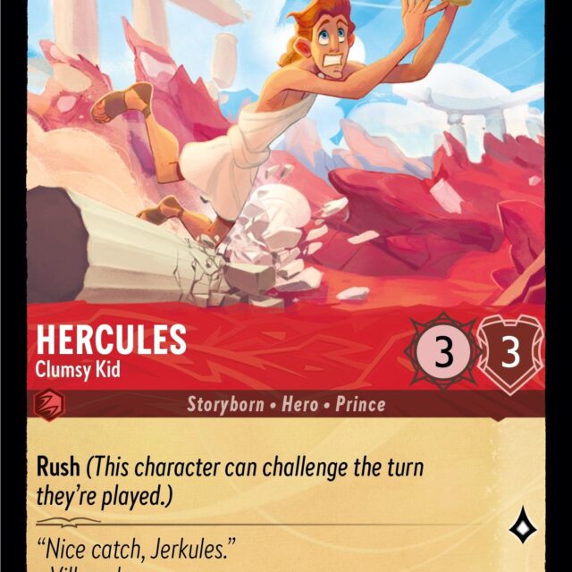 Hercules - Clumsy Kid (108/204) [Ursula's Return]
