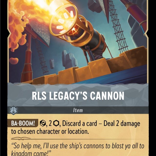 RLS Legacy's Cannon (202/204) (4)