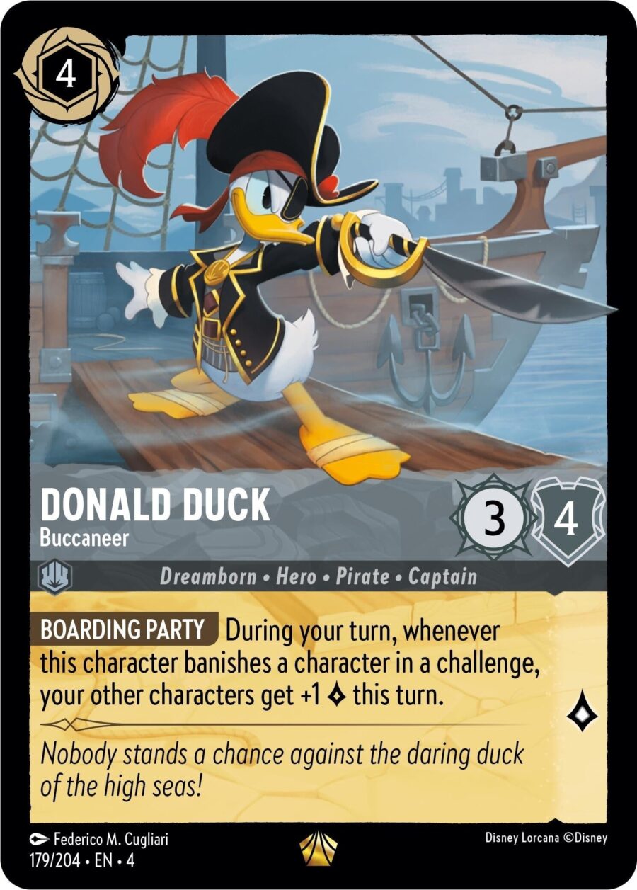 Donald Duck - Buccaneer (179/204) (4)