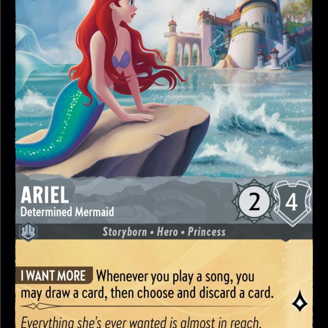 Ariel - Determined Mermaid (174/204) [Ursula's Return]