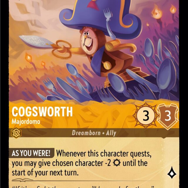 Cogsworth - Majordomo (5/204) [Ursula's Return]