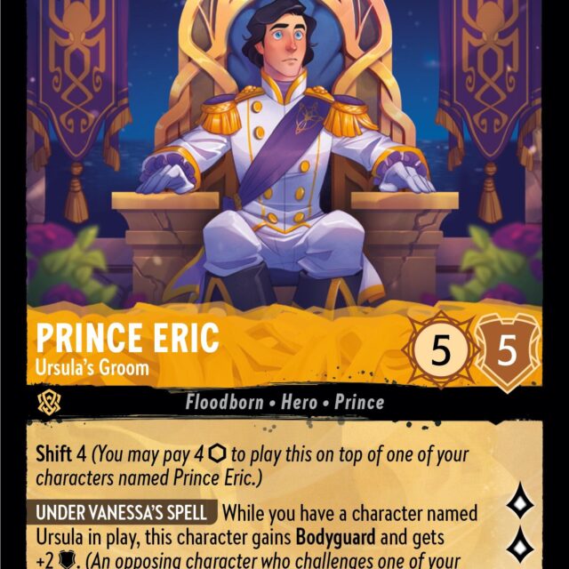 Prince Eric - Ursula's Groom (22/204) [Ursula's Return]