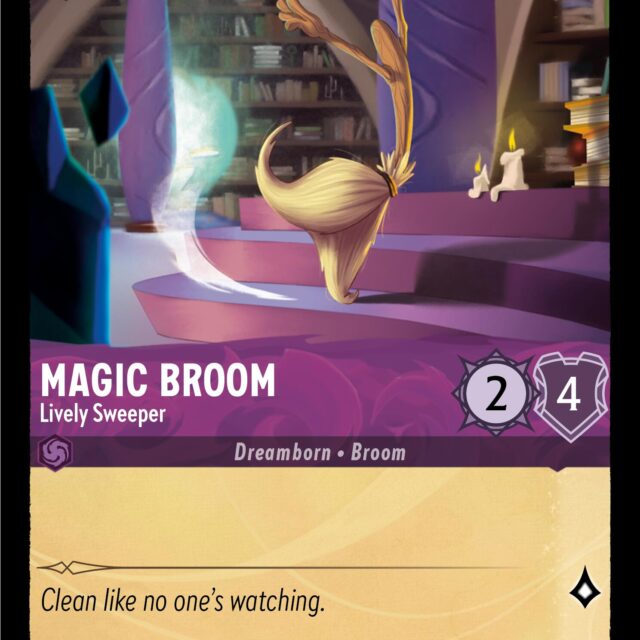 Magic Broom - Lively Sweeper (49/204) [Ursula's Return]