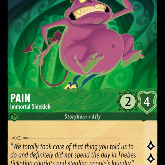 Pain - Immortal Sidekick (81/204) [Ursula's Return]