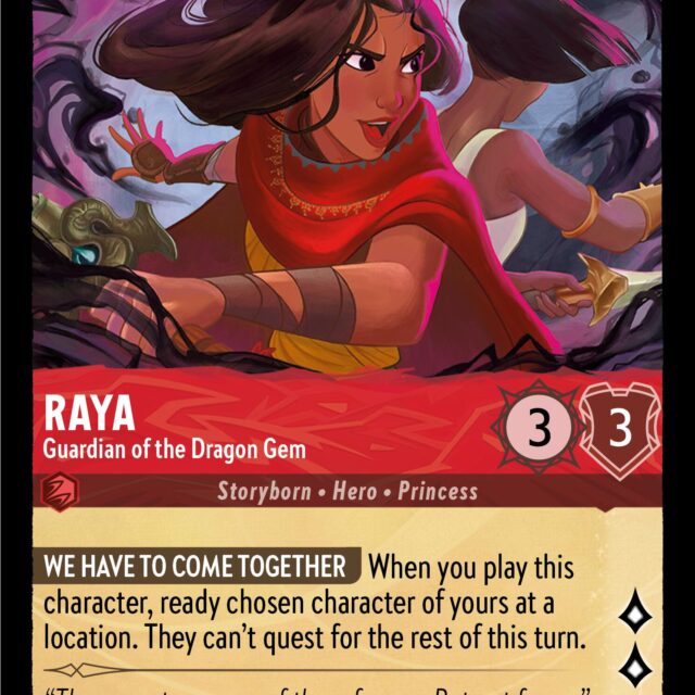 Raya - Guardian of the Dragon Gem (122/204) [Ursula's Return]
