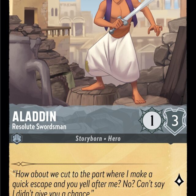Aladdin - Resolute Swordsman (172/204) [Ursula's Return]