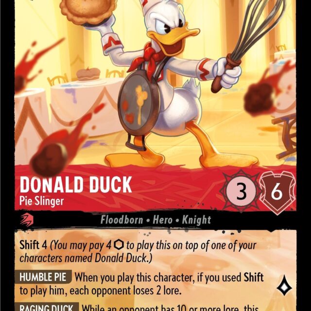 Donald Duck - Pie Slinger (107/204) (5)