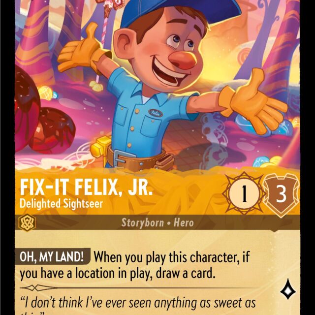 Fix-It Felix, Jr. - Delighted Sightseer (17/204) [Shimmering Skies]