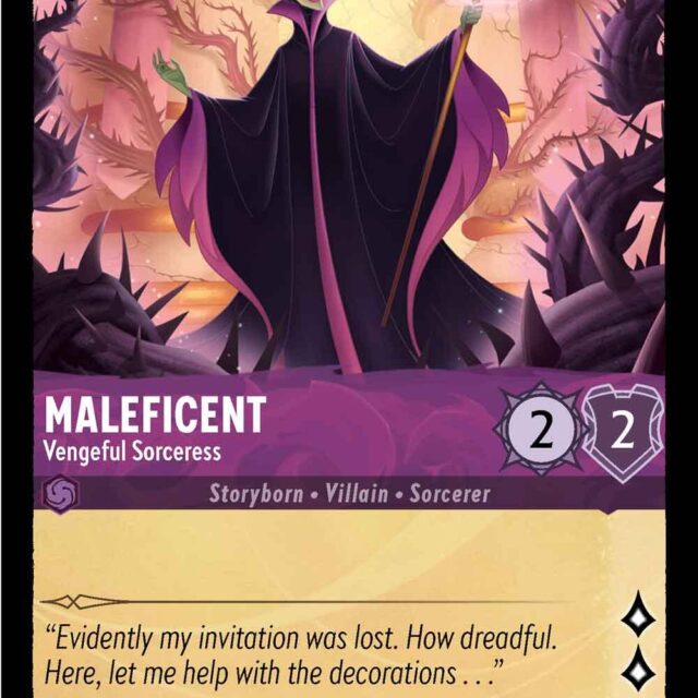 Maleficent - Vengeful Sorceress (54/204) [Shimmering Skies]