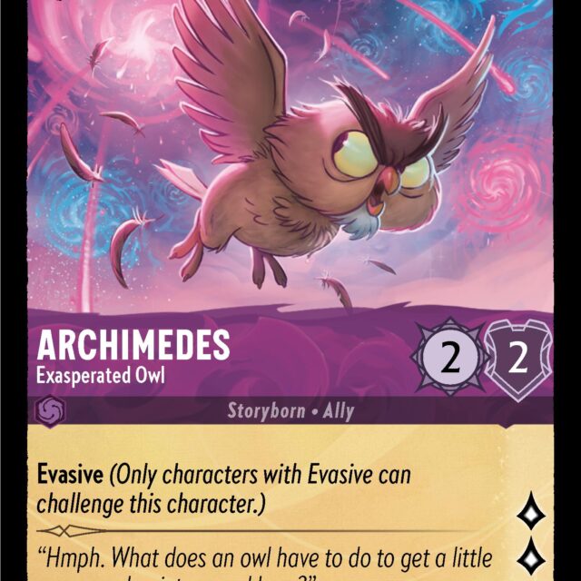Archimedes - Exasperated Owl (39/204) [Shimmering Skies]