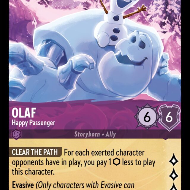 Olaf - Happy Passenger (50/204) [Shimmering Skies]