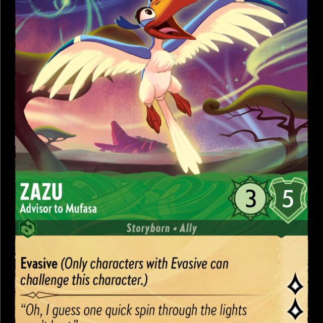 Zazu - Advisor to Mufasa (72/204) [Shimmering Skies]