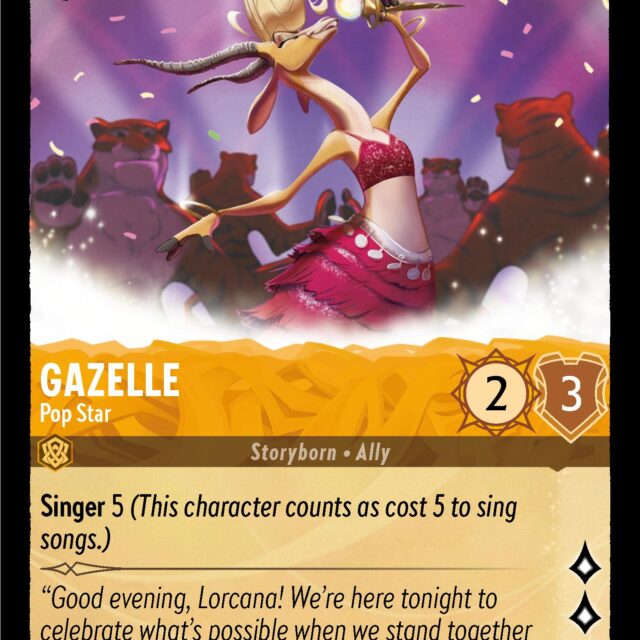 Gazelle - Pop Star (11/204) [Shimmering Skies]