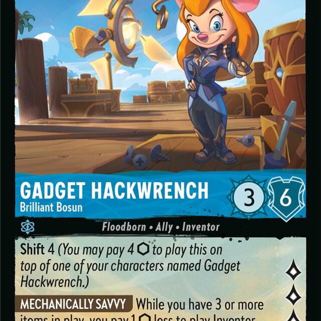 Gadget Hackwrench - Brilliant Bosun (140/204) [Azurite Sea]