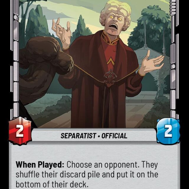 Aggrieved Parliamentarian (252/257) (252/257) [Twilight of the Republic]