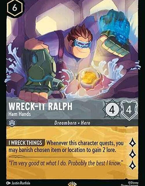 Wreck-It Ralph - Ham Hands (190/204) (6)