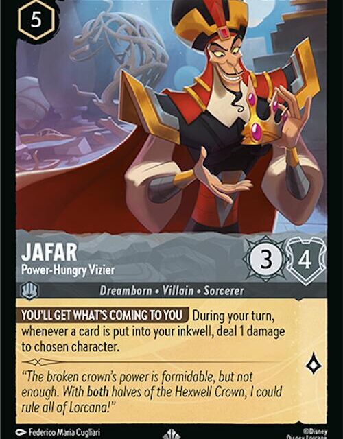 Jafar - Power-Hungry Vizier (193/204) [Azurite Sea]