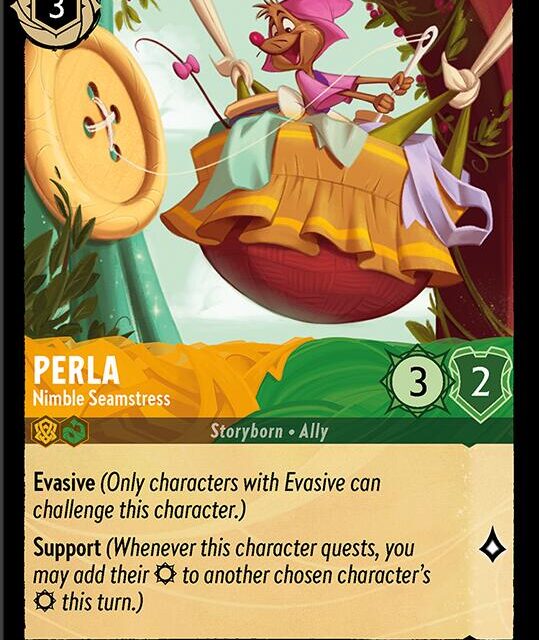 Perla - Nimble Seamstress (32/204) [Archazia's Island]
