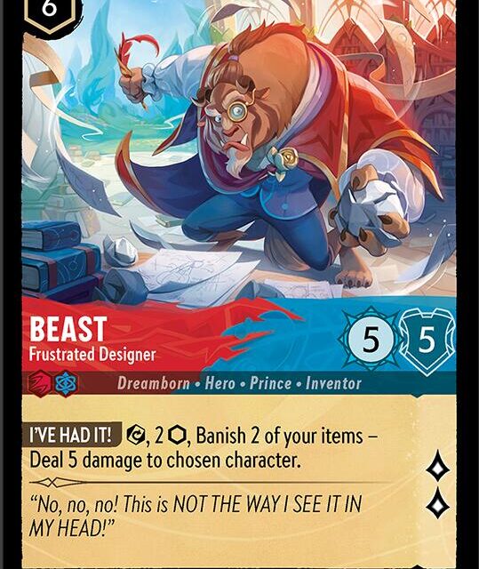 Beast - Frustrated Designer (136/204) [Archazia's Island]