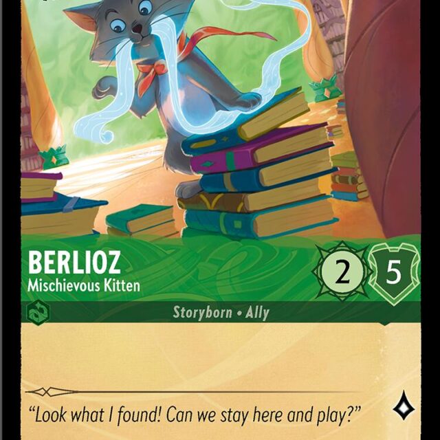 Berlioz - Mischievous Kitten (99/204) [Archazia's Island]