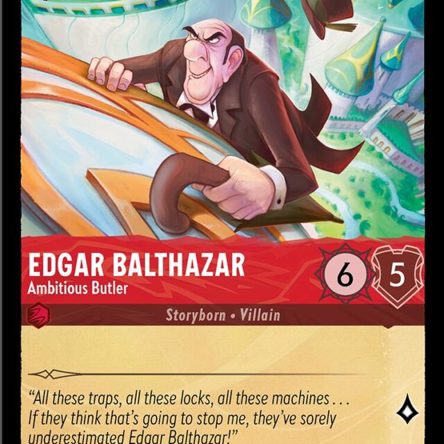 Edgar Balthazar - Ambitious Butler (146/204) [Archazia's Island]