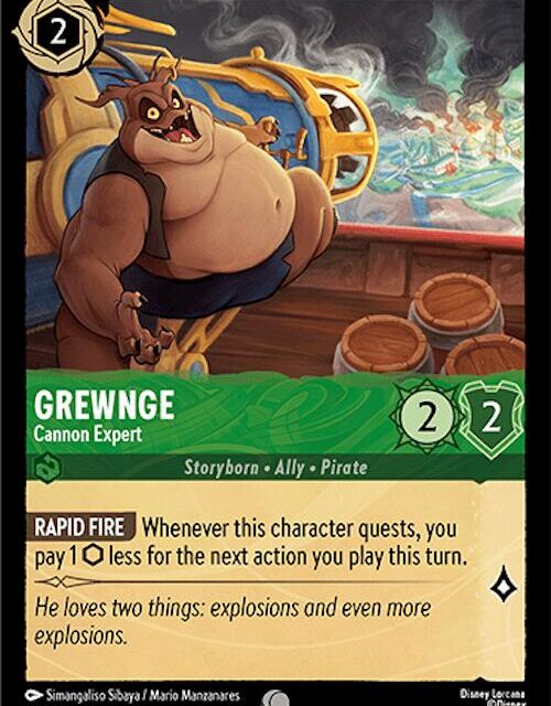 Grewnge - Cannon Expert (86/204) [Archazia's Island]