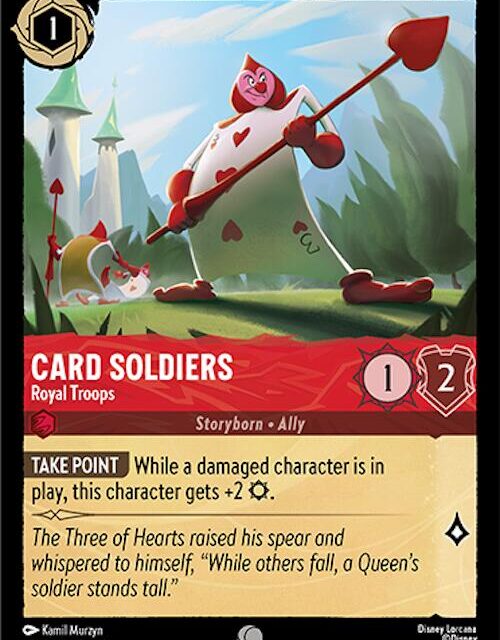 Card Soldiers - Royal Troops (129/204) [Archazia's Island]
