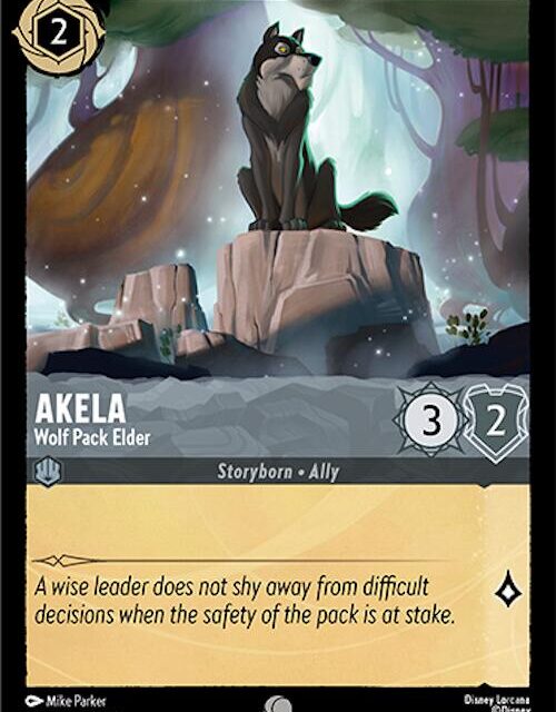 Akela - Wolf Pack Elder (182/204) [Archazia's Island]