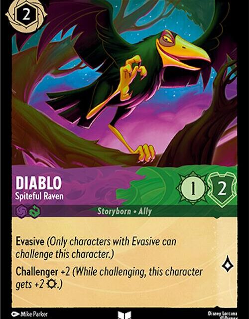 Diablo - Spiteful Raven (66/204) [Archazia's Island]