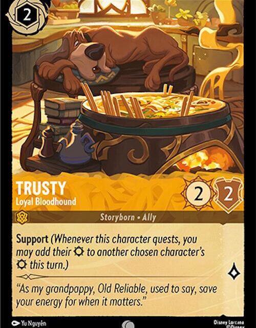 Trusty - Loyal Bloodhound (6/204) [Archazia's Island]