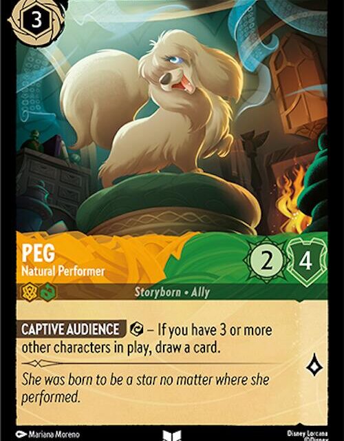 Peg - Natural Performer (7/204) [Archazia's Island]